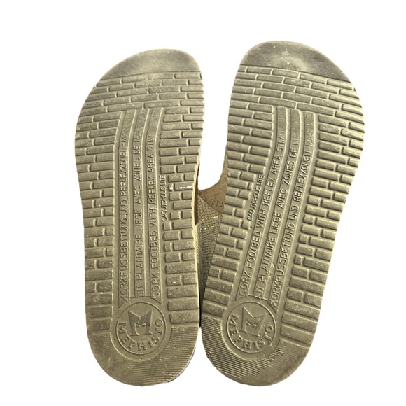 Mephisto Cork Leather Sandals Size 39 - Picture 10 of 10